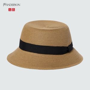JW Anderson Uniqlo JWA hat bucket straw